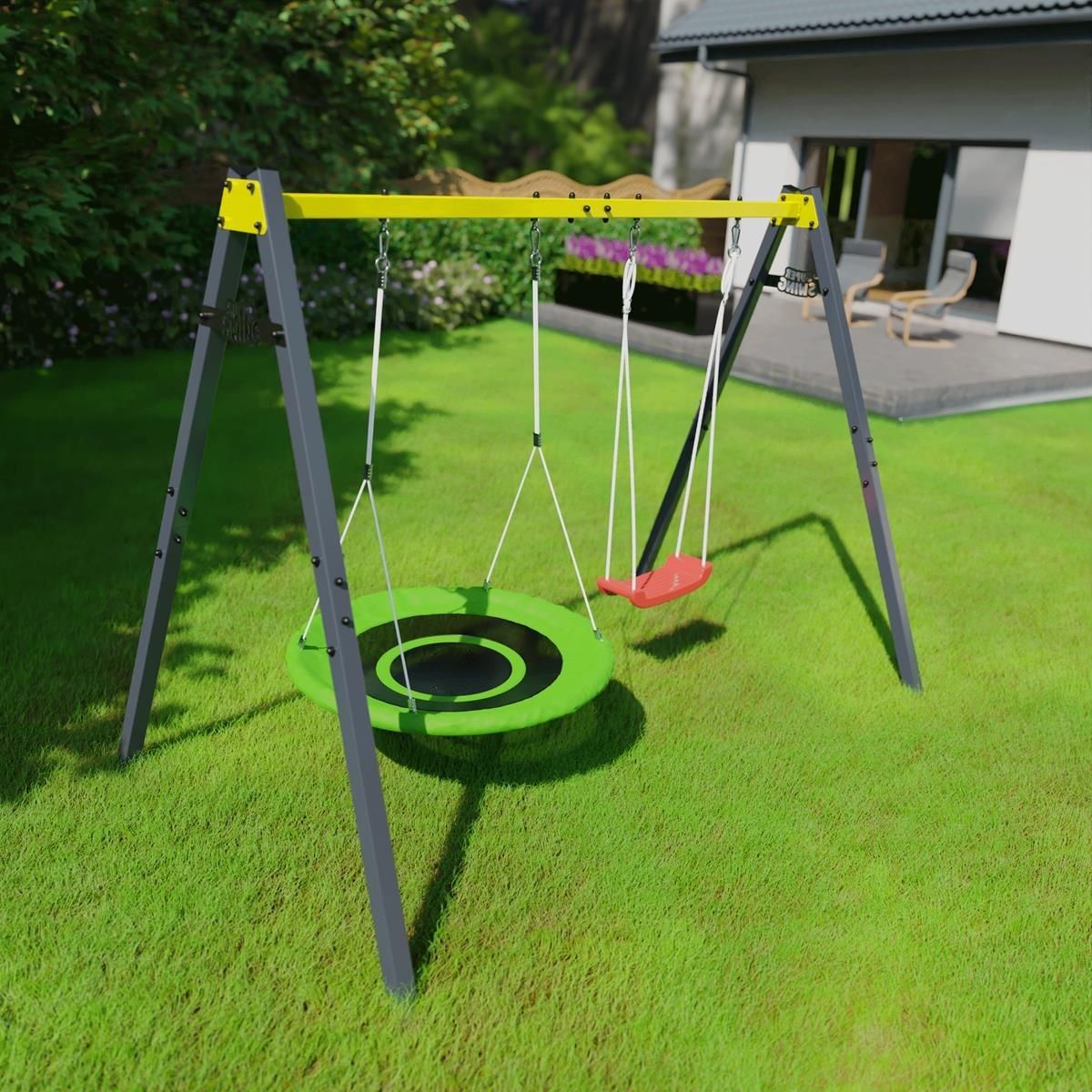 Columpio nido jardin sales