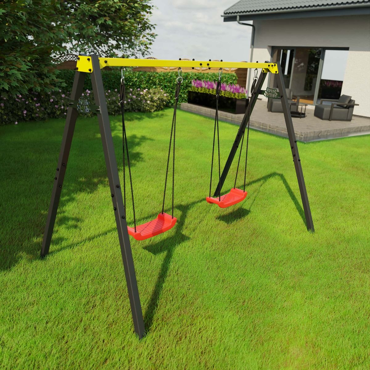 Kinderschaukel Garten Mit Nestschaukel Und Schaukel
