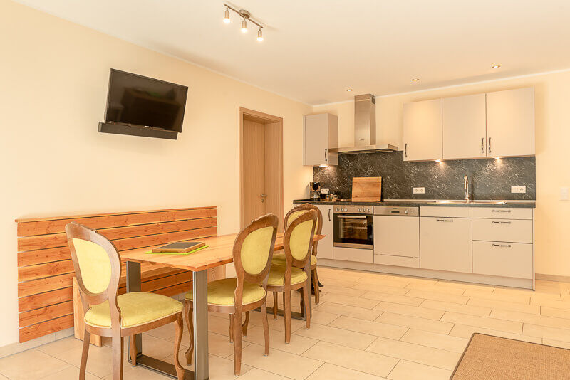 Ferienwohnung Apfel Wohnzimmer